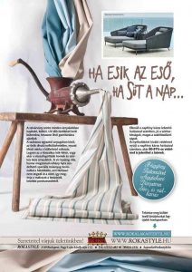 ROKA Lakástextil Veranda megjelenés 2018 június