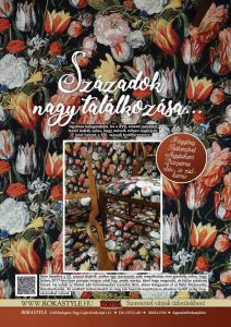 roka veranda hirdetés fekete alapon tulipános