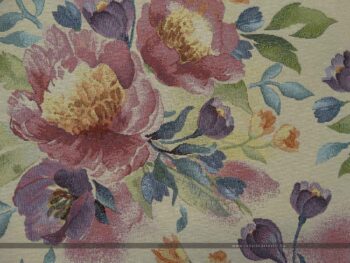 Flower fehér bútorszövet zoom