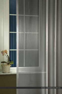 Mira fényáteresztő függöny ezüst színű organza