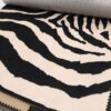 zoe zebra mintás bútorszövet mintakönyv 1