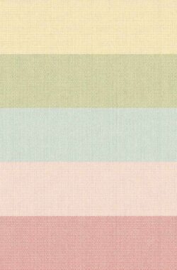 Pasztell csíkos dekorvászon tavasz színekkel