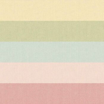 Pasztell csíkos dekorvászon tavasz színekkel