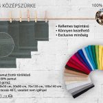 pamut frottír törölköző szürke