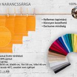 pamut frottír törölköző narancs