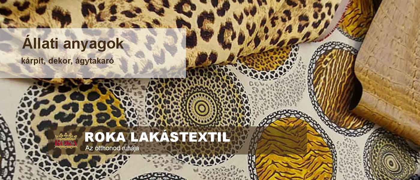Vadállati kárpitok ROKA Lakástextil