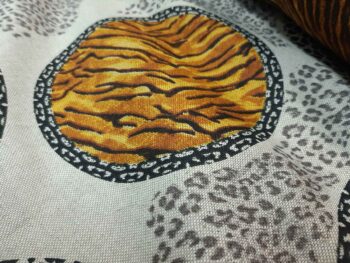 Vad mandala dekorvászon zoom tigris