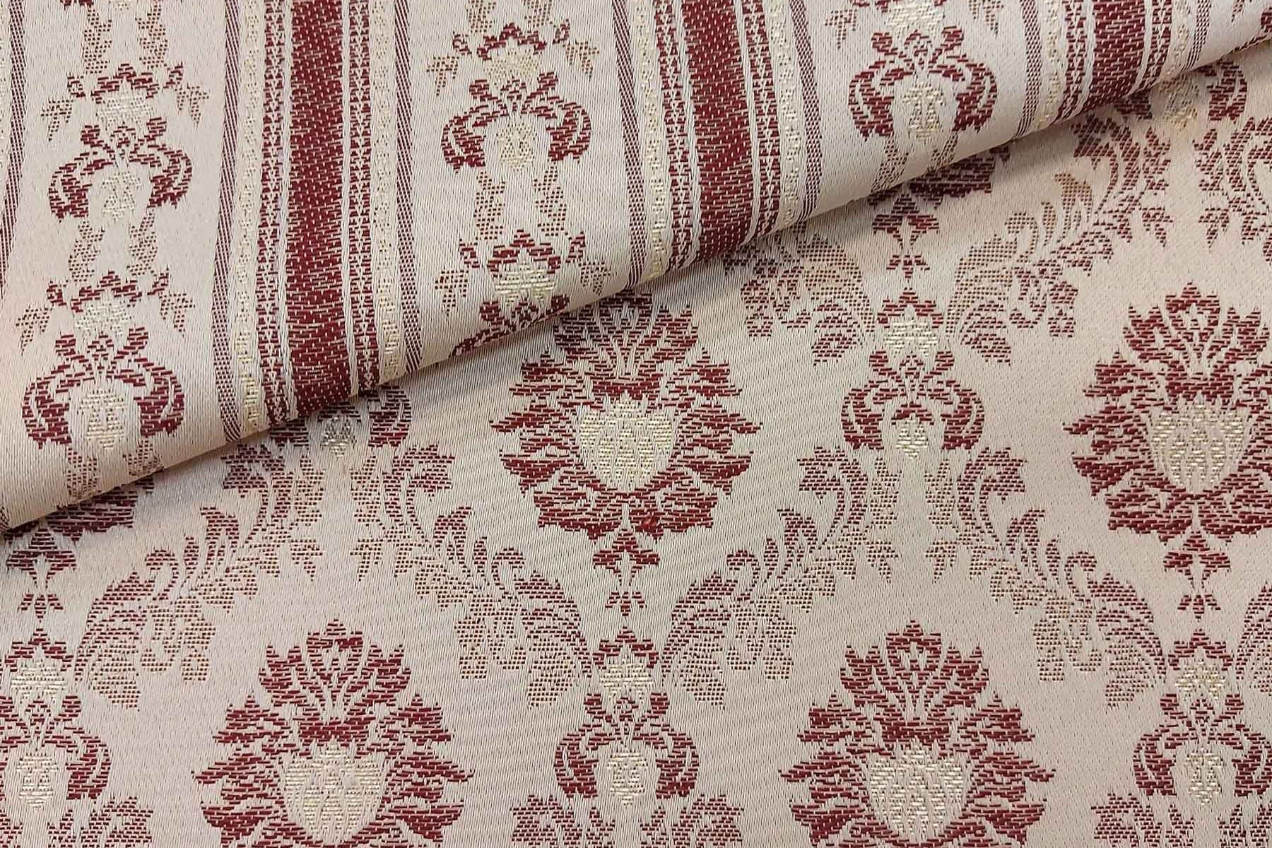 leonardo klasszikus bútorszövet bordó 6673-1211