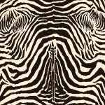 Zebra mintás kárpit ZOE -c02