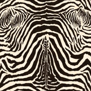 Zebra mintás kárpit ZOE -c02
