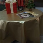 arany asztalterítő