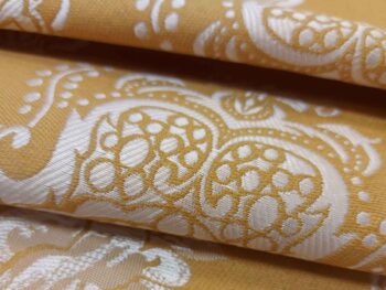 romina klasszikus bútorszövet sárga zoom