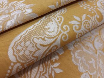 romina klasszikus bútorszövet sárga zoom2