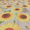 Napraforgók kültéri dekorvászon ferde