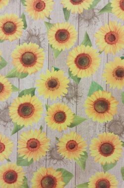 Napraforgók kültéri dekorvászon