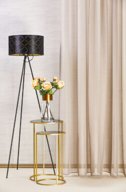 Charlotte fényáteresztő függöny cappuccino