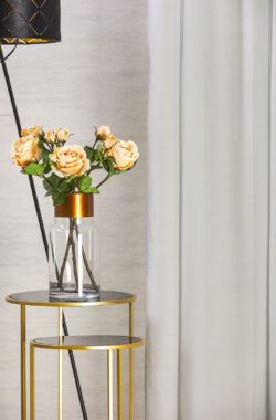 Charlotte fényáteresztő függöny ezüst