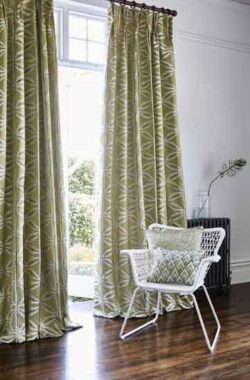 Palm sötétítőfüggöny oliva enteriőr