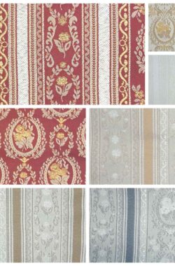 Roban klasszikus bútorszövet kollázs