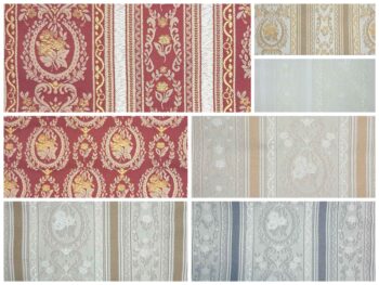 Roban klasszikus bútorszövet kollázs