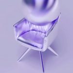 pantone color fotel very peri másfél