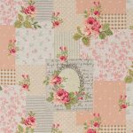 rózsás gobelin bútorszövet