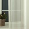 Tetra fényáteresztő függöny ekrü C02 - 220 cm és 280 cm magas