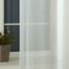 Tetra fényáteresztő függöny fehér C01 - 220 cm és 280 cm magas