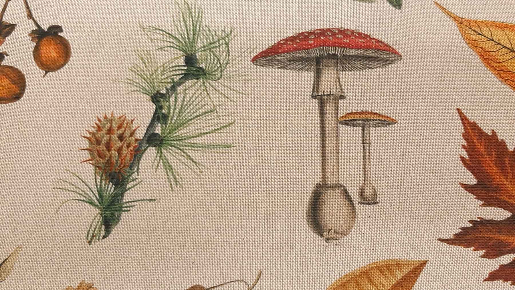 Megjött az ősz pamutvászon 100% pamut gomba