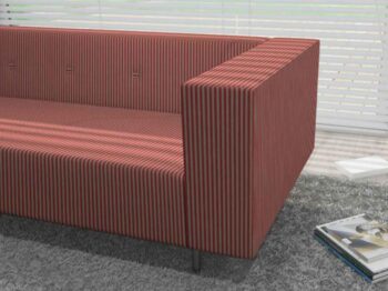 Rigello exclusive klasszikus bútorszövet enteriőr 280 cm FR,  vékony csíkos