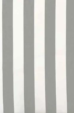 Dralon kültéri csíkos, szürke-fehér szövet C06