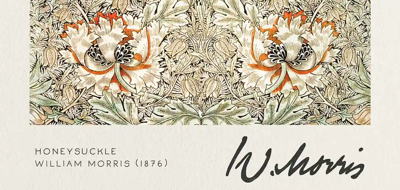 Természet design william morris banner