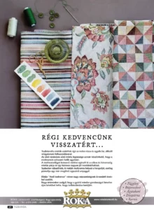 Veranda Magazin ROKA Lakástextil hirdetés-2023-11-06