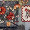 Folklore Jeans gobelin bútorszövet kalocsai hímzés