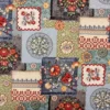 Folklore Jeans gobelin bútorszövet