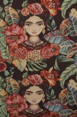 Frida Kahlo gobelin bútorszövet