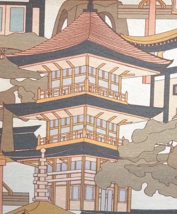 pagoda pamutvászon álló