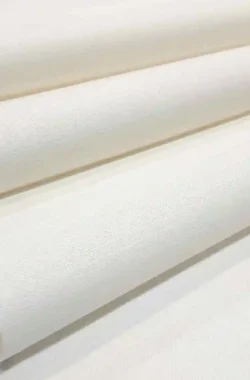 Impregnált fehér zsákszövet asztalterítő abrosz