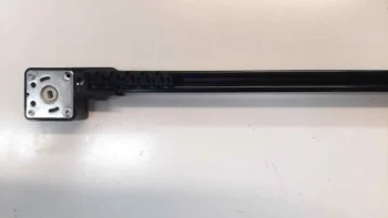 motoros függönykarnis akkumulátoros professional fekete alulnézet