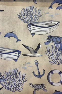 Dralon kültéri szövet Ocean-Cloud 464