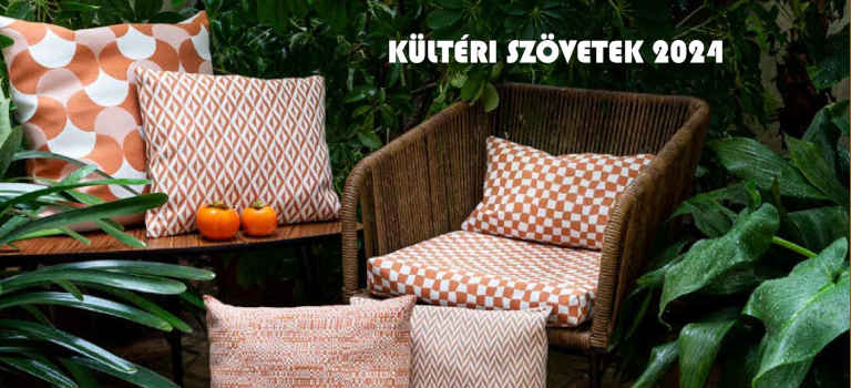 Kültéri szövetek 2024 téma arányos
