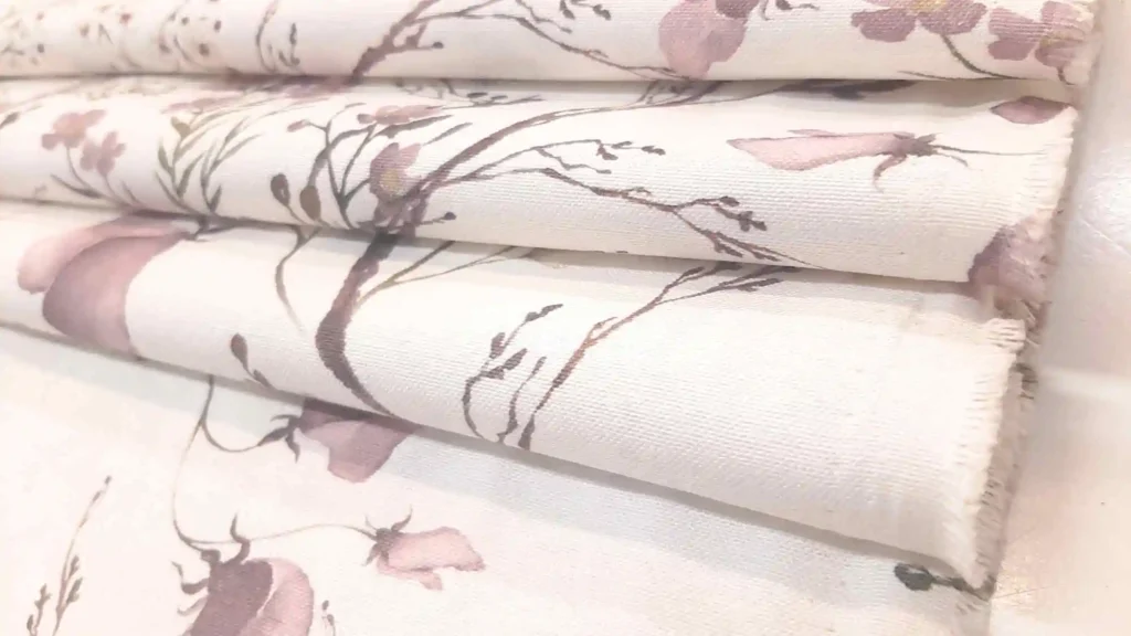 Liel Rosa124 pamutvászon 300cm dupla hullám
