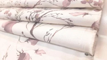 Liel Rosa124 pamutvászon 300cm dupla hullám