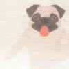 Pug Yoga loneta13p vászon 280cm dupla egy kutya
