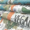 Vegan Live pamutvászon 300cm dupla hullám