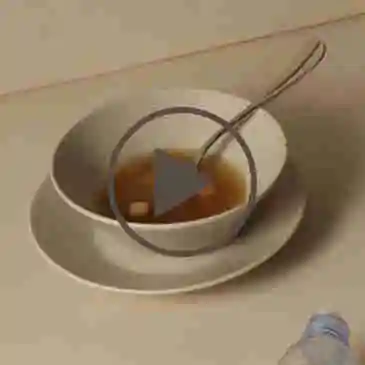 húsleves folt eltávolítás aquaclean anyagból - tisztítás tiszta vízzel - video