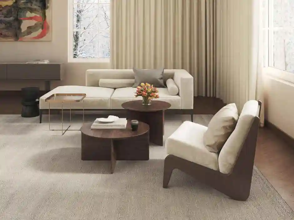 fibreguard enteriőr kanapé natúr és barna