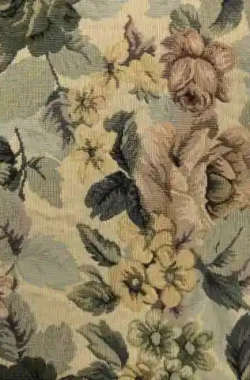 Ibis virág mintás bútorszövet bézs 330