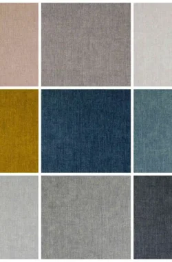 Ross újrahasznosított bútorszövet kollázs