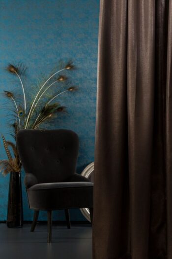 Blackout függöny Glitter acél C43 150 cm
